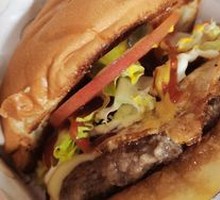 Egg Cheese Beef Burger