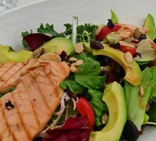 Norwegian Salmon Avocado Salad