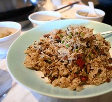 Salted Vegetable and Pork Crisp Fried Rice