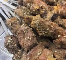 Freshly Skewered Lamb