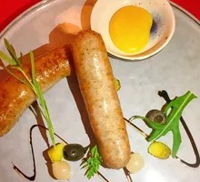 Homemade Grilled Nuremberg Sausage
