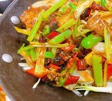 Spicy Pot-Braised Baby Bok Choy