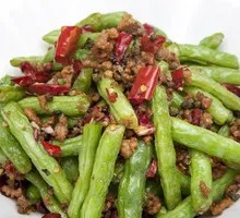 Stir-Fried Green Beans with Rice