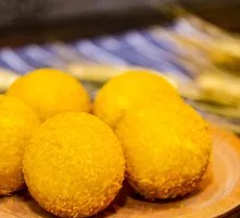 Taro Sweet Potato Balls