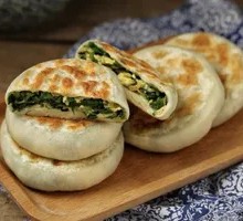 Leek and Egg Pancake