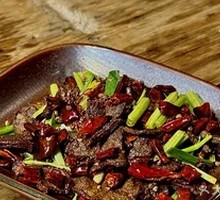 Spicy Pork Liver