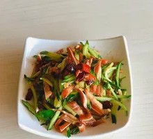 Pork Ear and Cucumber Strips