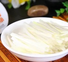 Fresh Green Onion and Cucumber Platter
