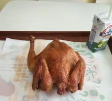 Honey-glazed扒 Chicken