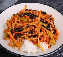 Fish-Flavored Shredded Pork Rice Bowl