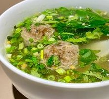 Beef Meatball Soup