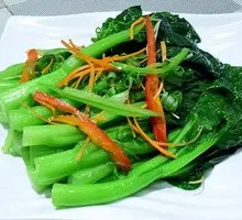 Steamed Bok Choy