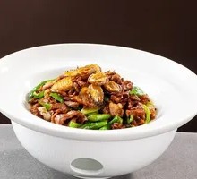 Abalone Stir-Fried Pork