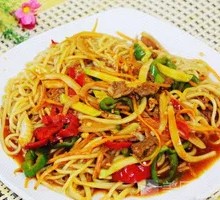 Beef Stir-Fried Noodles