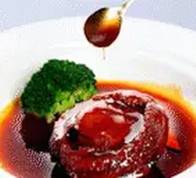 Braised South African Dried Abalone in Black Bean Sauce
