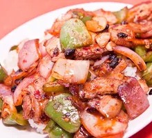 Spicy Pork Fried Rice Bowl