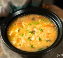 大虾疙瘩汤