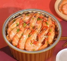 Clams and Giant River Prawns Stir-fry