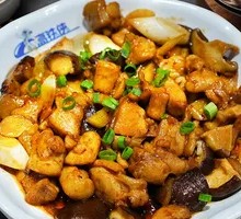 Braised Chicken with Mushrooms