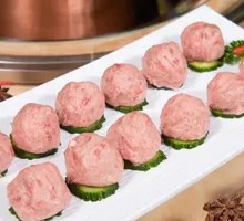 Hand-Beaten Lamb Meatballs