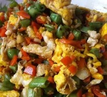 Stir-Fried Green Beans with Eggs