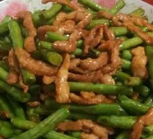 Stir-Fried String Beans with Shredded Pork