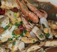 Braised Mixed Fish