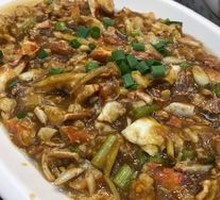 Stir-Fried Crab Bone Sauce