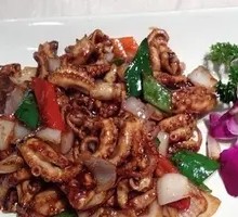 Stir-fried Octopus in Sauce