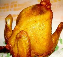 Honey-glazed扒 Chicken