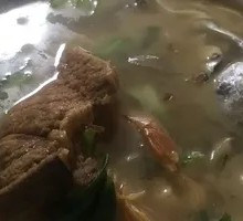 Pork Cutlet Seafood Noodles