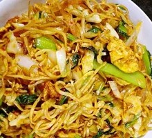 Stir-Fried Wheat Noodles