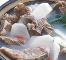 Nanru Yam and Pork Rib Rice