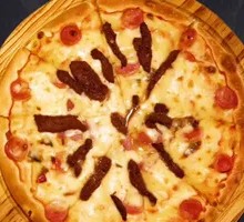 Black Pepper Beef Pizza