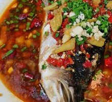 Sichuan-style Pickled Pepper Fish Head