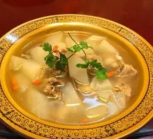 Radish and Pork Rib Soup Dumplings