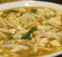 Shengzhou Tofu and Rice Cake Soup