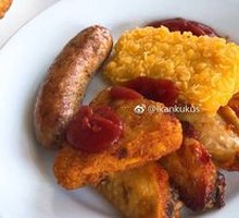 玉米虾排