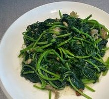 Stir-fried Sweet Potato Leaves