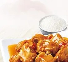 Fragrant Sauce Spare Ribs Rice and Soup