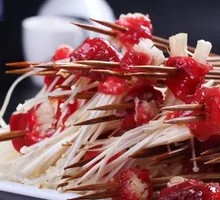 Beef with Enoki Mushrooms