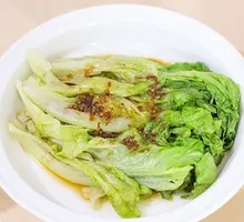 Boiled lettuce