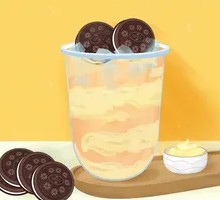 Oreo Cake Milk Tea