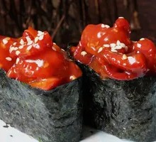 Sesame Octopus Sushi