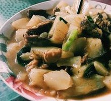 Radish and Beef Brisket