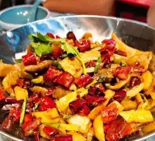 Spicy Pork Intestines Stir-fry