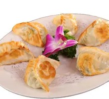 Corn and Pork Pan-Fried Dumplings