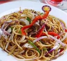Baked Chicken Cutlet with Tomato Sauce and Pasta