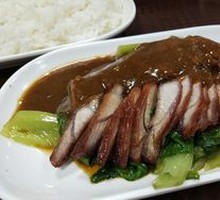 Black Pepper Pork Chop and Barbecue Rice