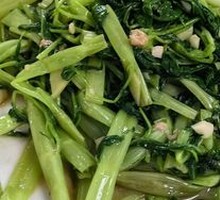 Pepper Tofu with Water Spinach
